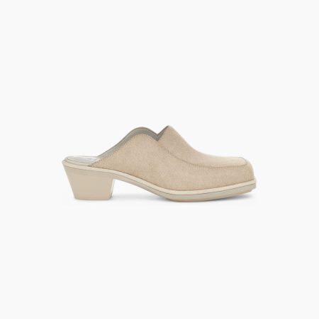 Dámské Boty Mules UGG Eckhaus Latta Block Cowboy Mule Šedé | DOB3ZG8A