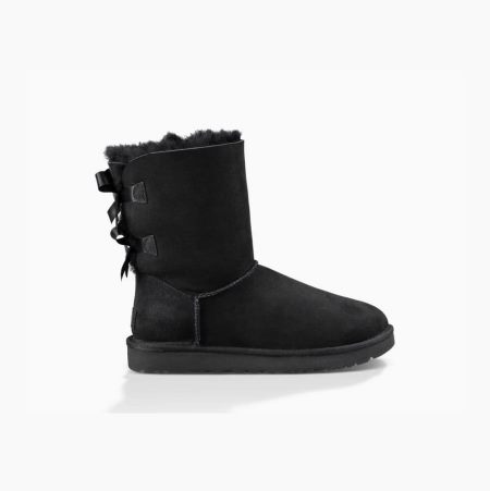 Dámské Bow Boots UGG Bailey Bow II Černé | O6Y42XJR