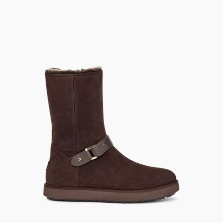 Dámské Nízké Kozačky UGG Classic Berge Semišové Měď | G55E27PL