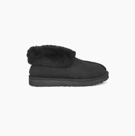 Dámské Pantofle UGG Mate Revival Černé | 1TOPQ1WQ