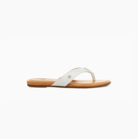 Dámské Žabky UGG Tuolumne Exotic Bílé | K8XXXWAJ