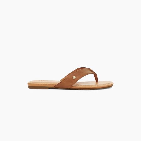 Dámské Žabky UGG Tuolumne Hnědé | 45D4NLLH