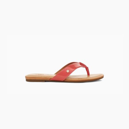 Dámské Žabky UGG Tuolumne Lakovaná Koralove | 3MA3PMPR