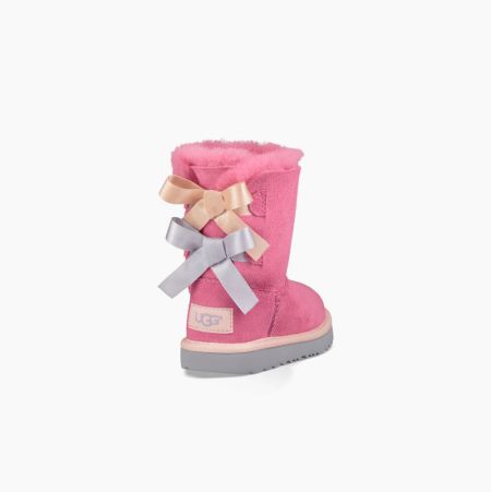 Dětské Bow Boots UGG Bailey Bow II Růžové Blankyt | C49A1VT3