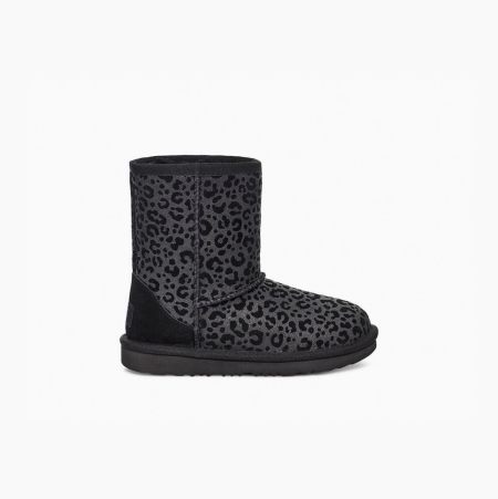 Dětské Classic Boots UGG Classic II Glitter Leopard Černé | 0UYBVTHU