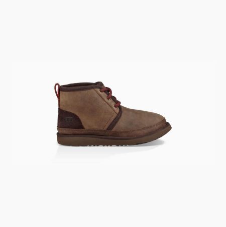 Dětské Nepromokavé Boty UGG Neumel II Weather Šedé | XD17F5TU