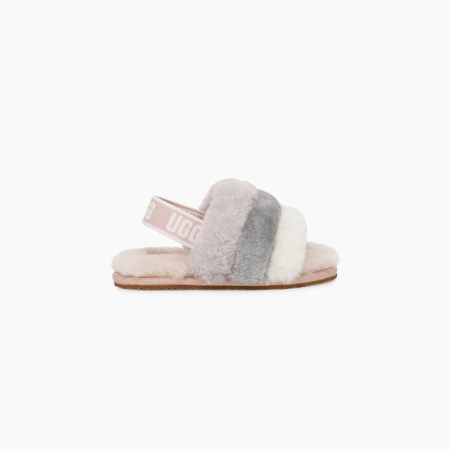 Dětské Sandály UGG Fluff Yeah Pantofle Viacfarebný | AF1NXVNC