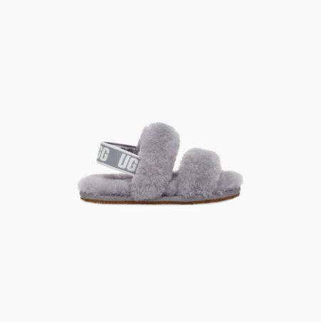 Dětské Sandály UGG Oh Yeah Šedé | SV4SN0K6