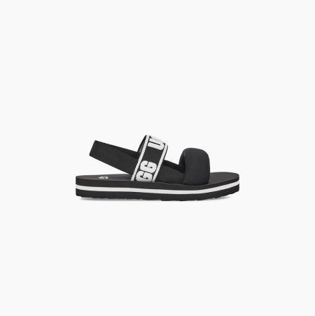 Dětské Sandály UGG Zuma Sling Černé | 9BWV6CXN
