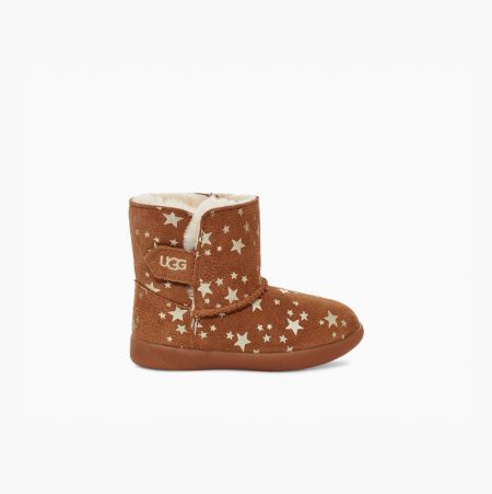 Dětské Zimní Boty UGG Keelan Stars Hnědé | 8D86I5EH