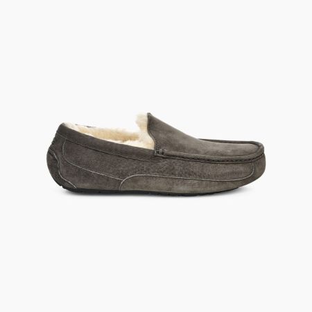 Pánské Loafers UGG Ascot Tmavě Šedé | Y4H4SQE0