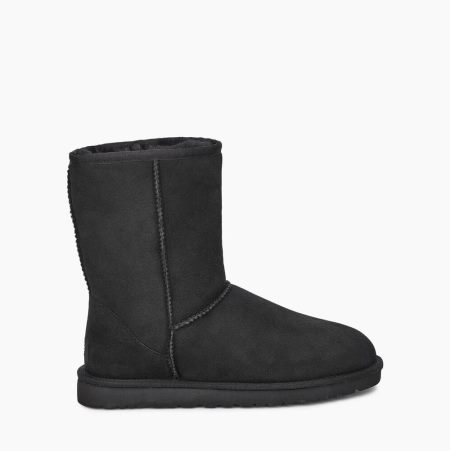 Pánské Nízké Kozačky UGG Classic Černé | HJDYIK8K