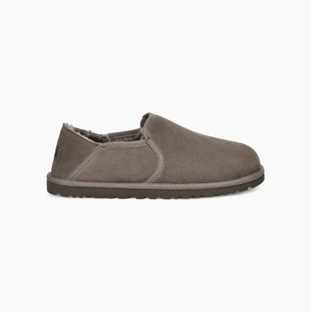 Pánské Pantofle UGG Kenton Tmavě Šedé | 3AZ62S3K