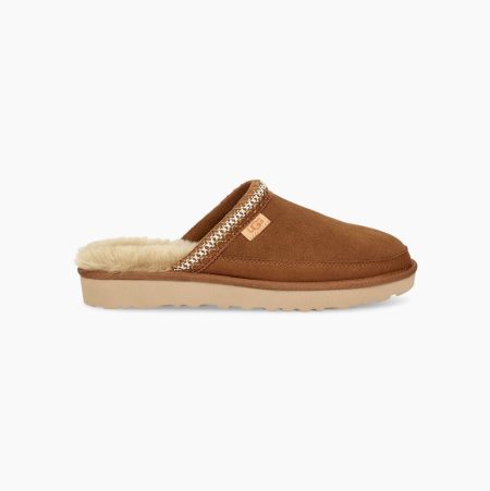 Pánské Pantofle UGG Tasman Slip-On Hnědé | KG7JUEFV