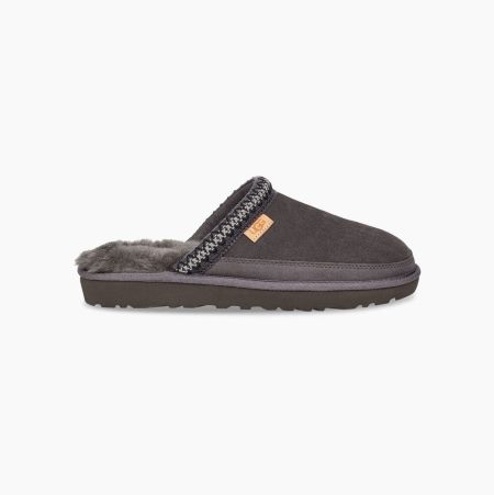 Pánské Pantofle UGG Tasman Slip-On Tmavě Šedé | V3KP2LT1