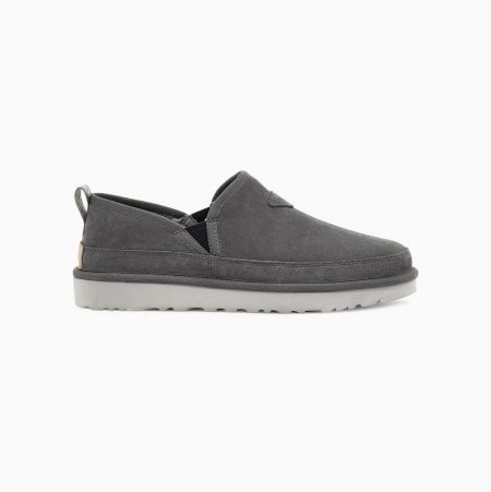 Pánské Slip On Tenisky UGG Romeo Tmavě Šedé | O0K9QELQ