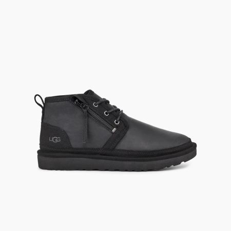 Pánské Šněrovací Boty UGG Neumel Zip Chukka Černé | 10YG8PGP